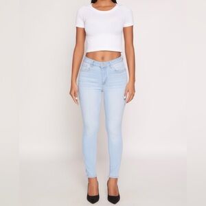 WAX JEANS Light Blue Skinny Jeans